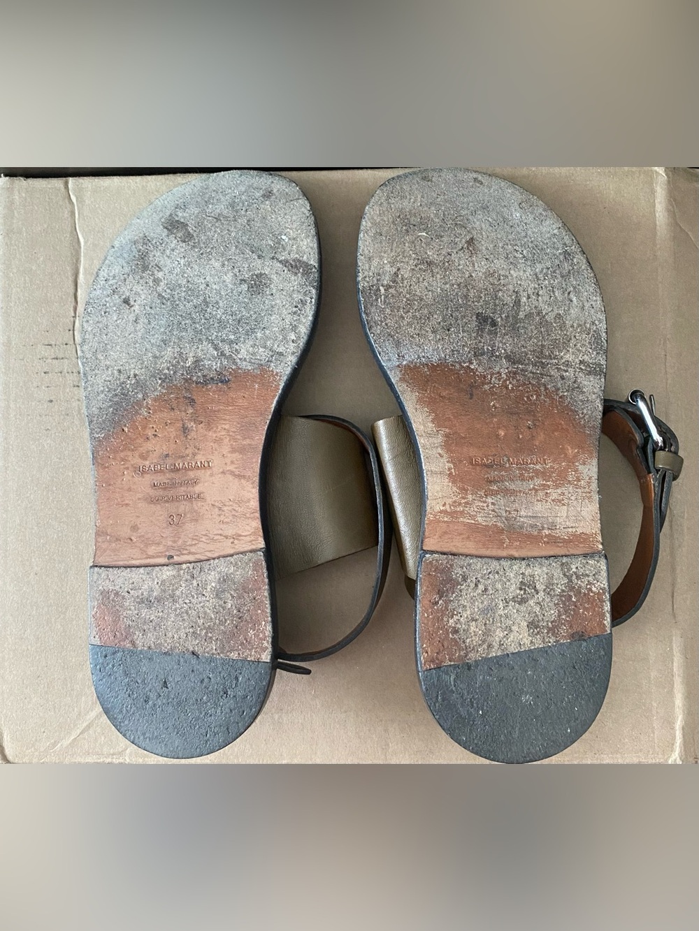 Janis stud-embellished flat sandals - Picture 8 of 9